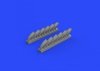 Eduard 648418 Tempest Mk. V exhaust stacks 1/48 EDUARD